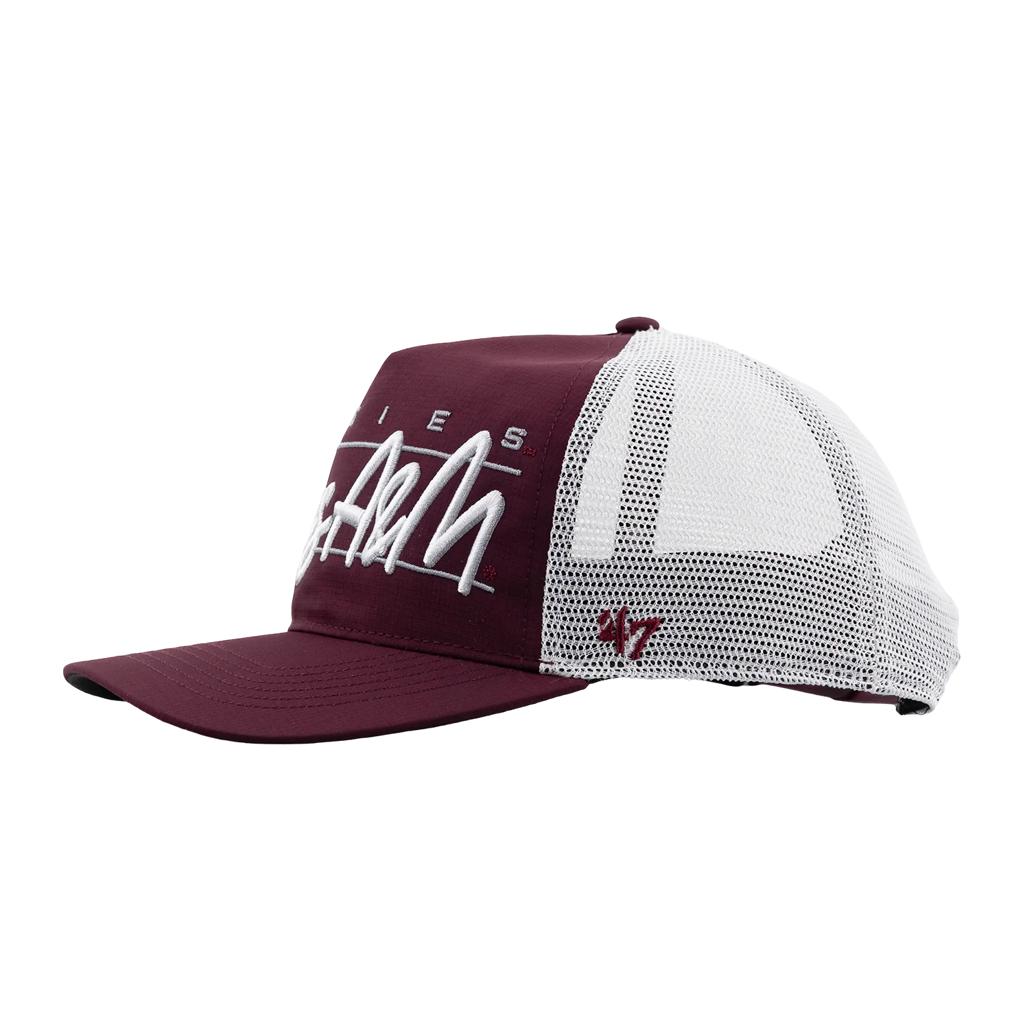 Texas A&M '47 Brand Hitch Mesh Hat - Maroon - Image 8