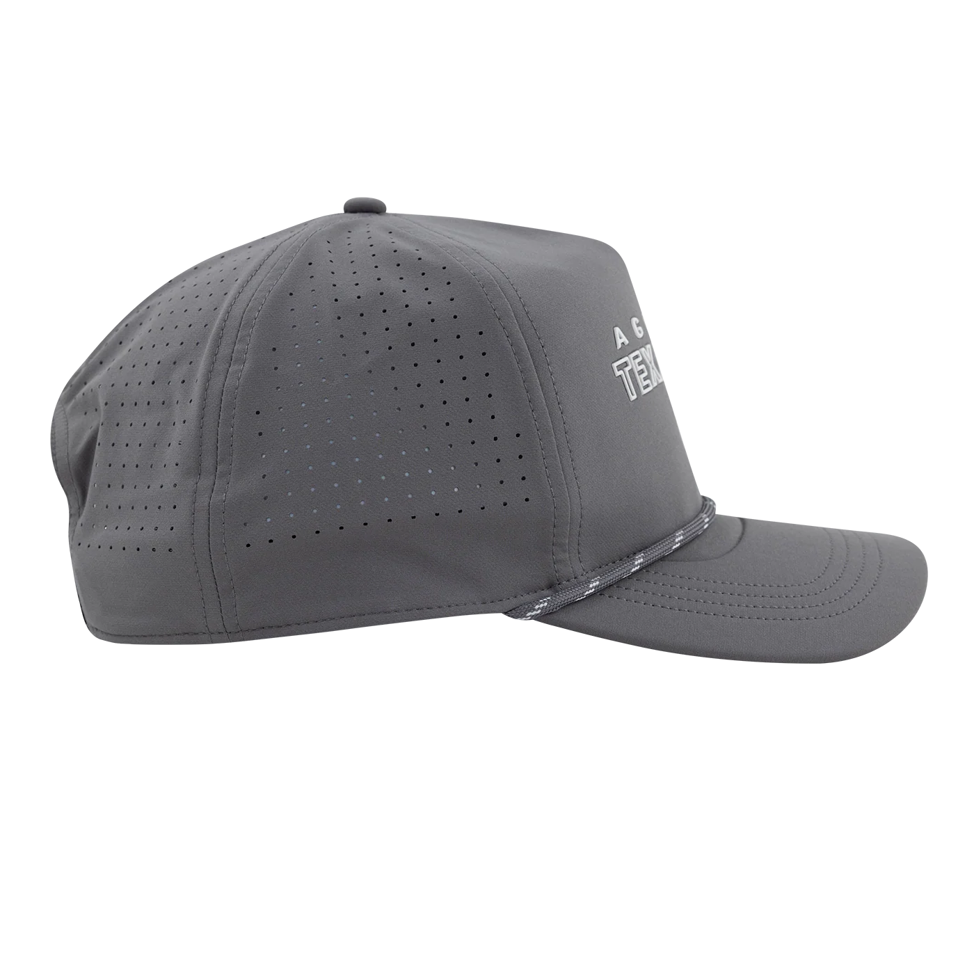 Texas A&M '47 Brand Structured Rope Hat - Gray - Image 5