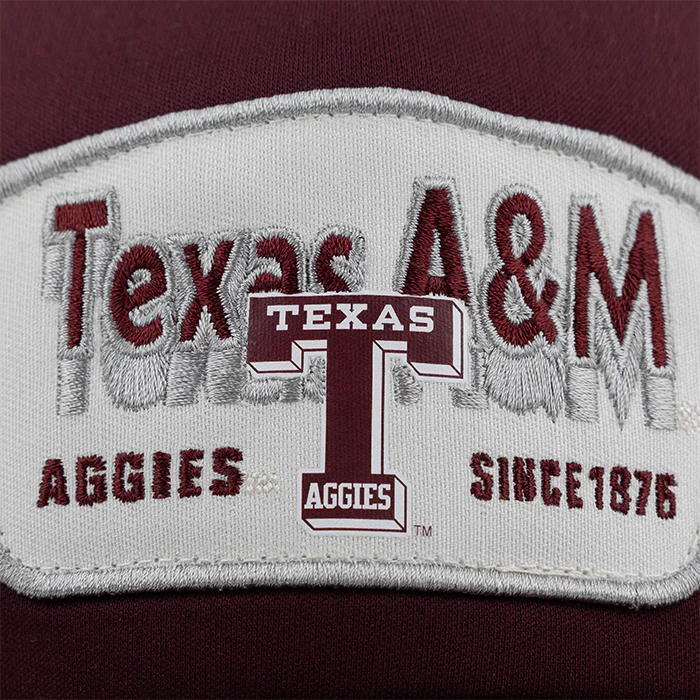 Texas A&M '47 Brand Trucker Snapback Hat - Maroon - Image 2