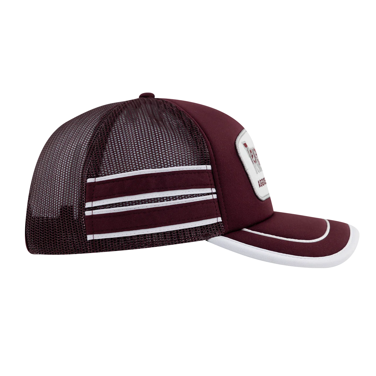 Texas A&M '47 Brand Trucker Snapback Hat - Maroon - Image 5