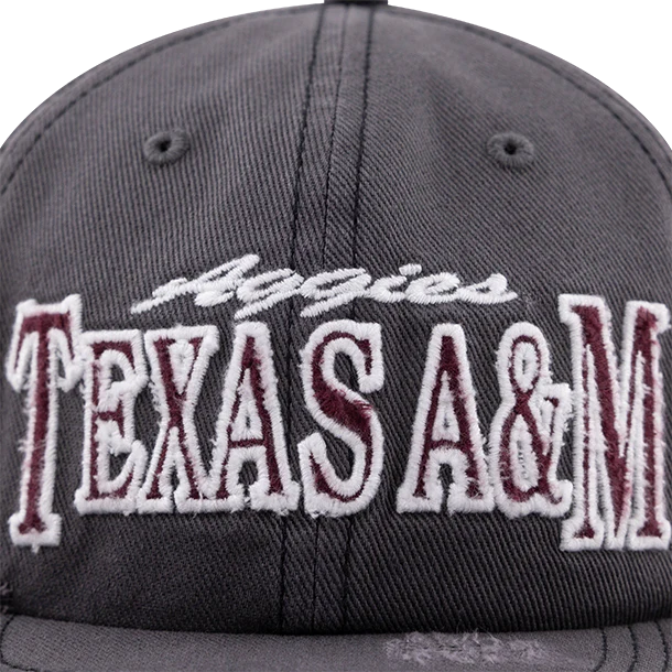 Texas A&M '47 Brand Unstructured Distressed Cap - Gray - Image 2