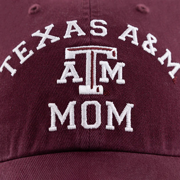 Texas A&M '47 Brand Clean Up Mom Maroon Hat - Image 3