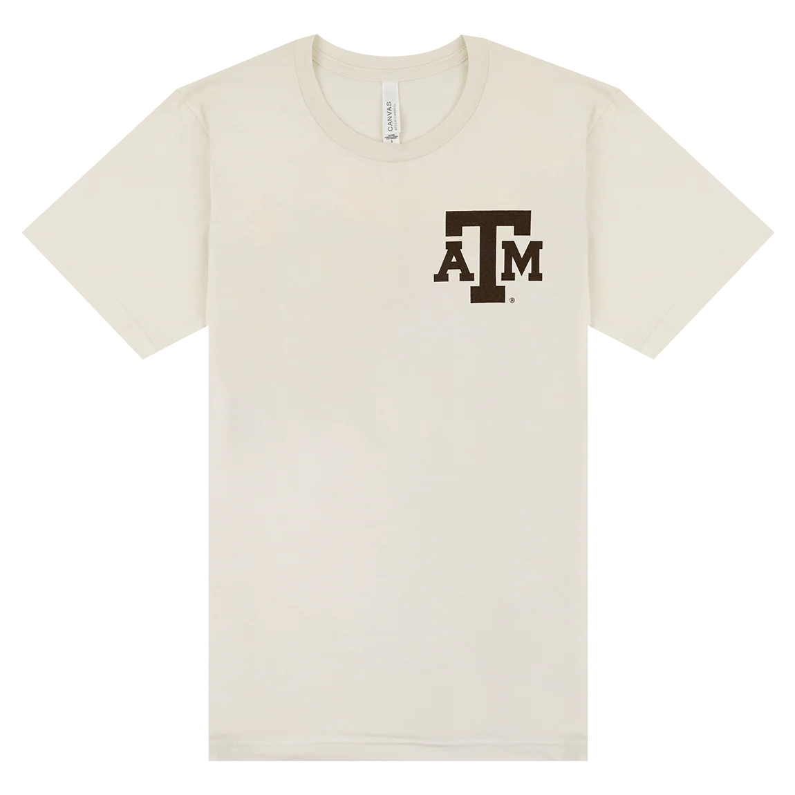 Texas A&M Academic Building Portrait T-Shirt - Image 3