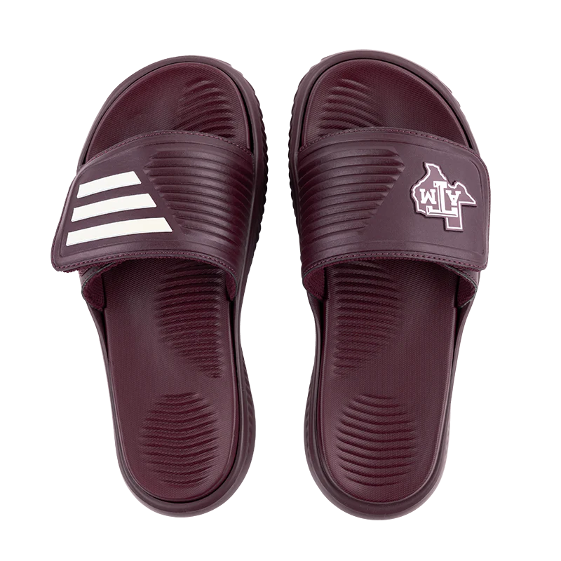 Texas A&M Adidas Alphabounce Slide 2.0 - Image 3