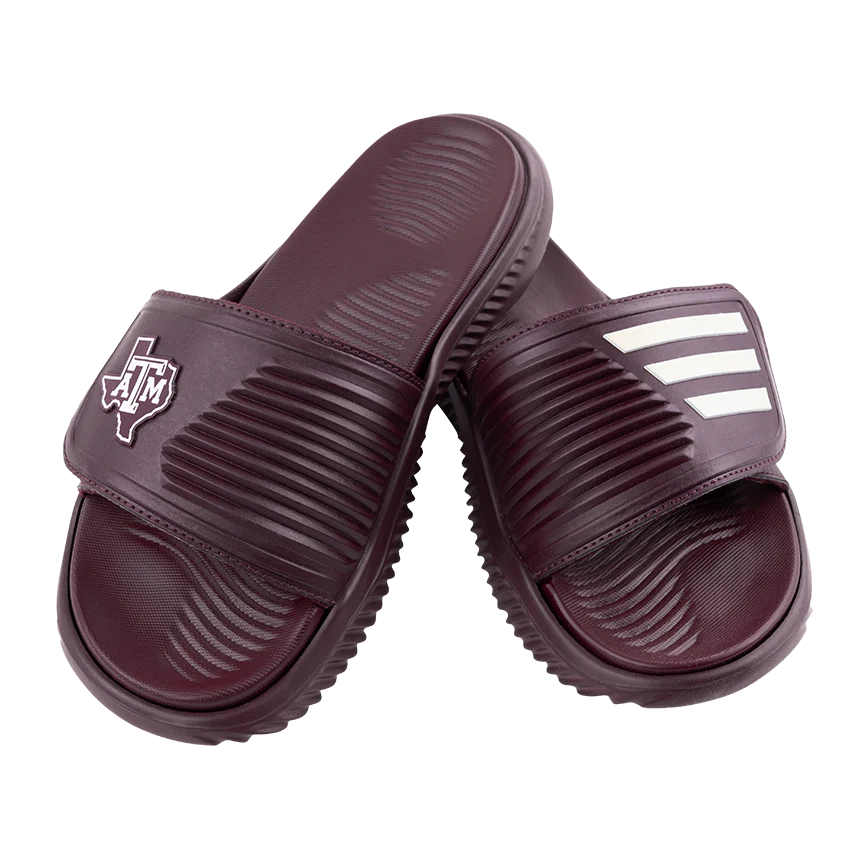 Texas A&M Adidas Alphabounce Slide 2.0 - Image 4