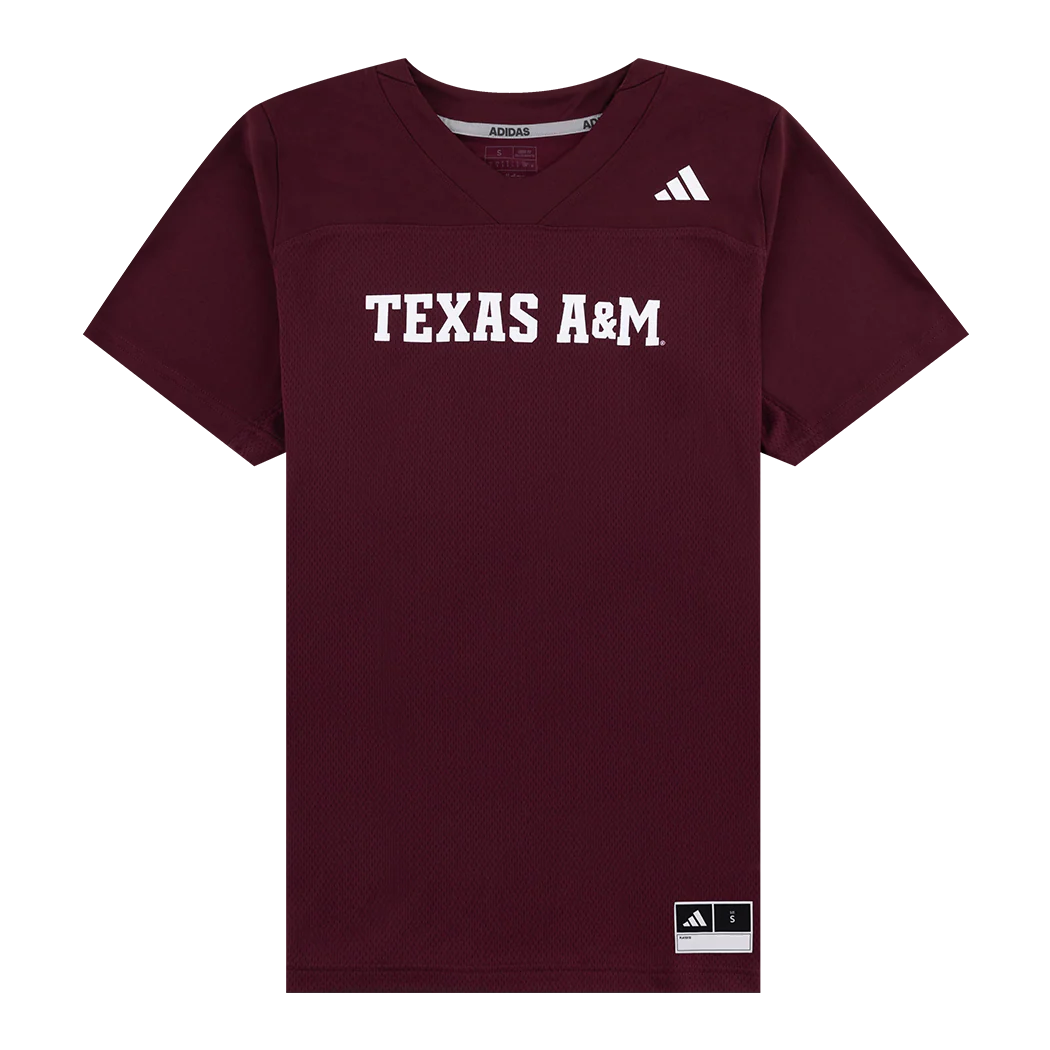 Texas A&M Adidas CUSTOM Football Jersey