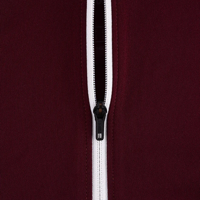 Texas A&M Adidas Ol' Sarge Football Maroon Quarter Zip Hoodie - Image 4