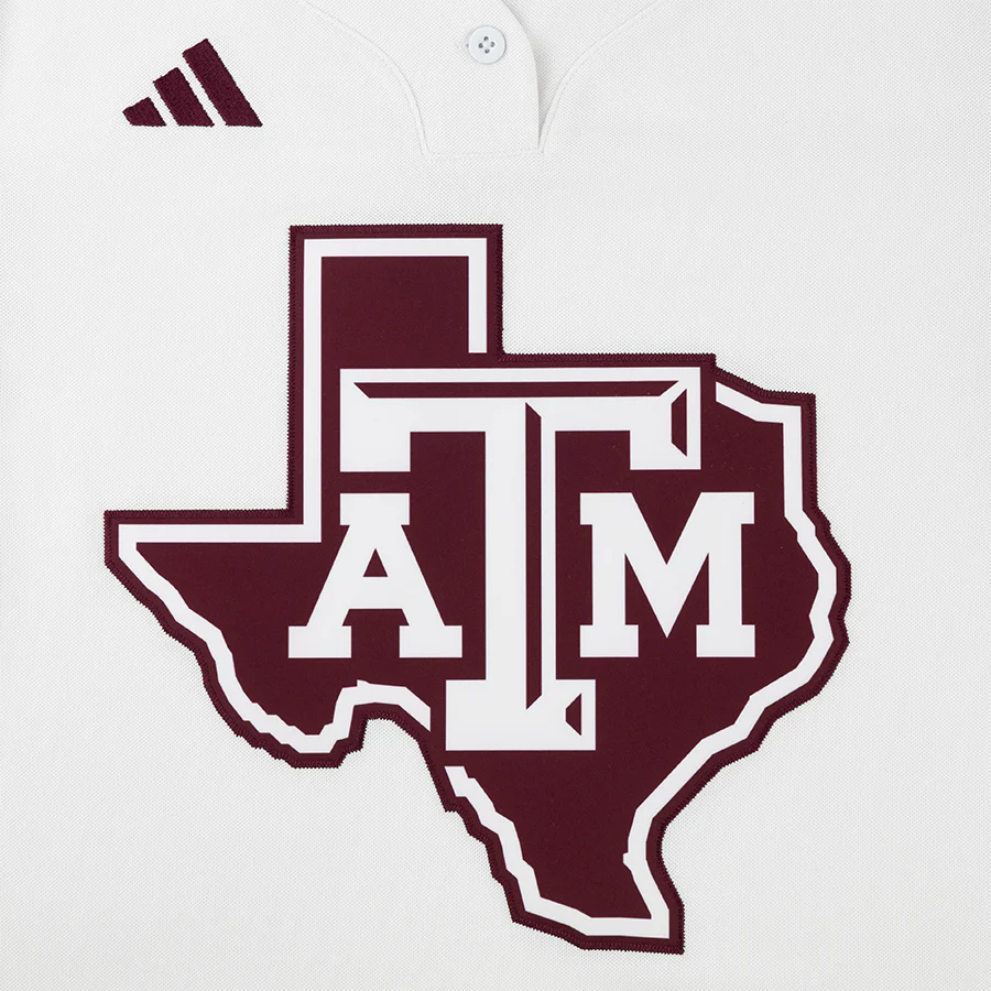 Texas A&M Adidas Lonestar Softball Jersey - White - Image 3