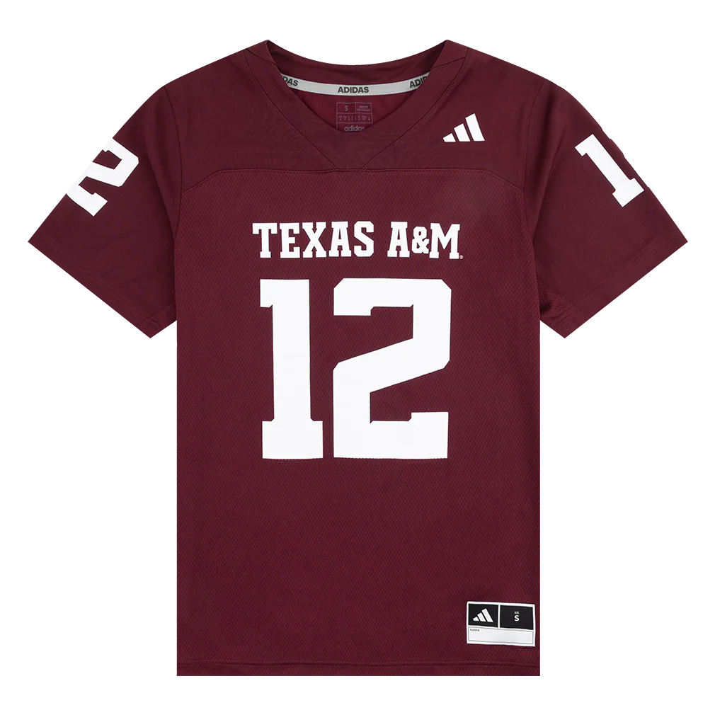 Texas A&M Adidas Maroon Home Jersey