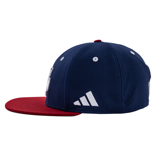 Texas A&M Adidas Navy and Red Fitted Cap - Image 2