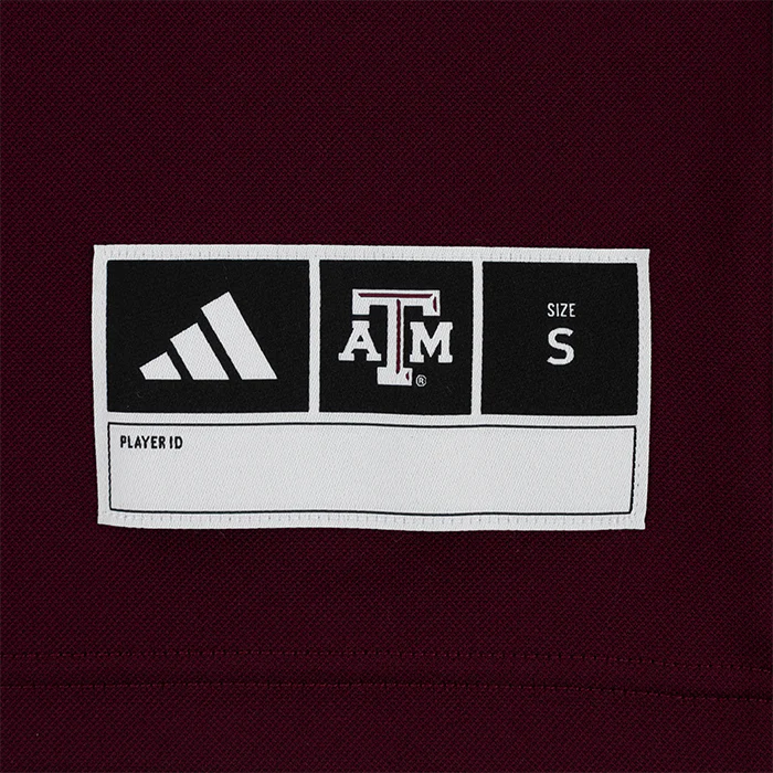 Texas A&M Adidas Premier Football Jersey - Maroon - Image 7