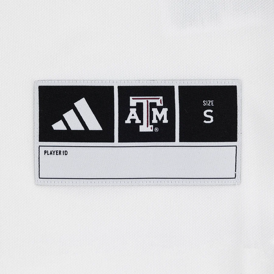 Texas A&M Adidas Premier Football Jersey - White - Image 7