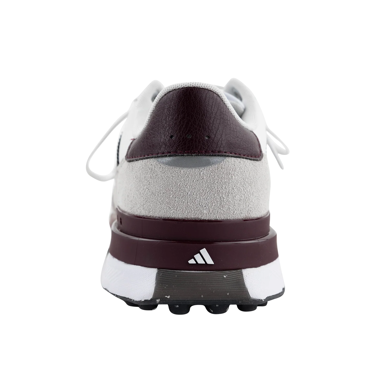Texas A&M Adidas White and Maroon Golf Shoes - Image 4