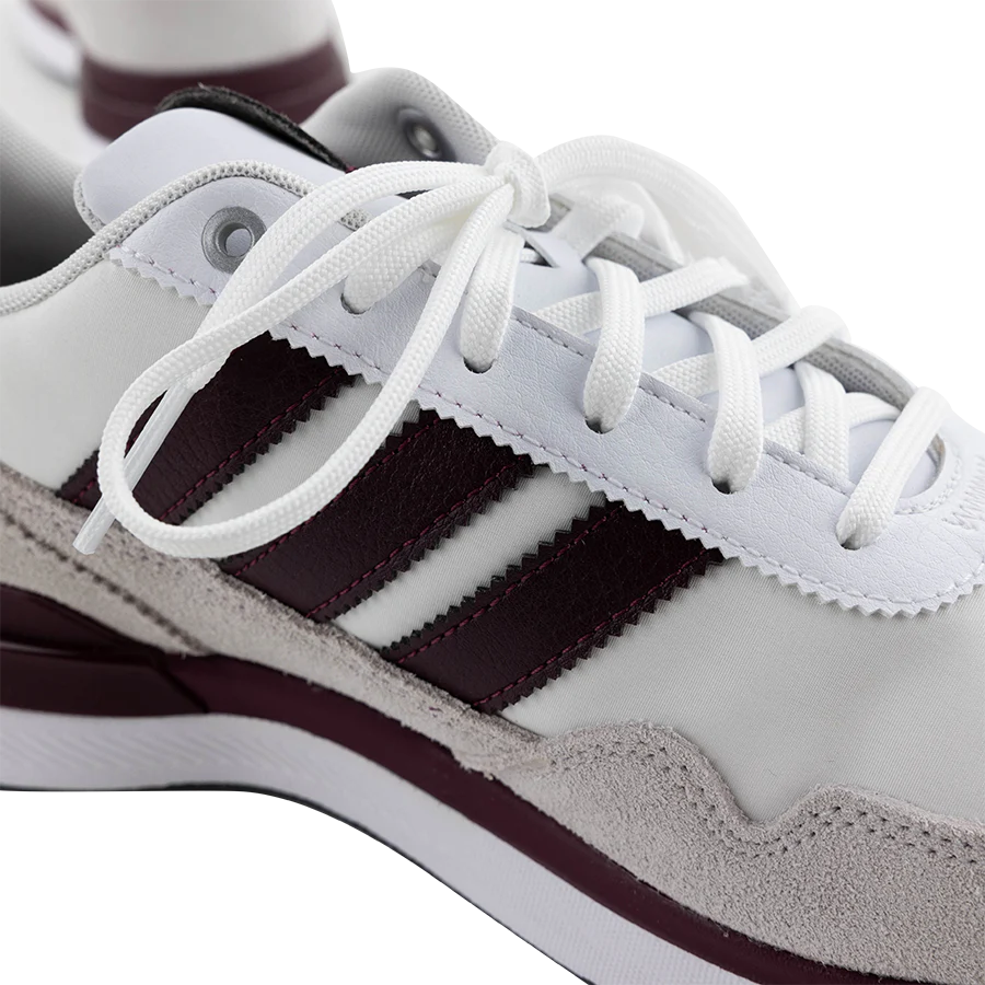 Texas A&M Adidas White and Maroon Golf Shoes - Image 7