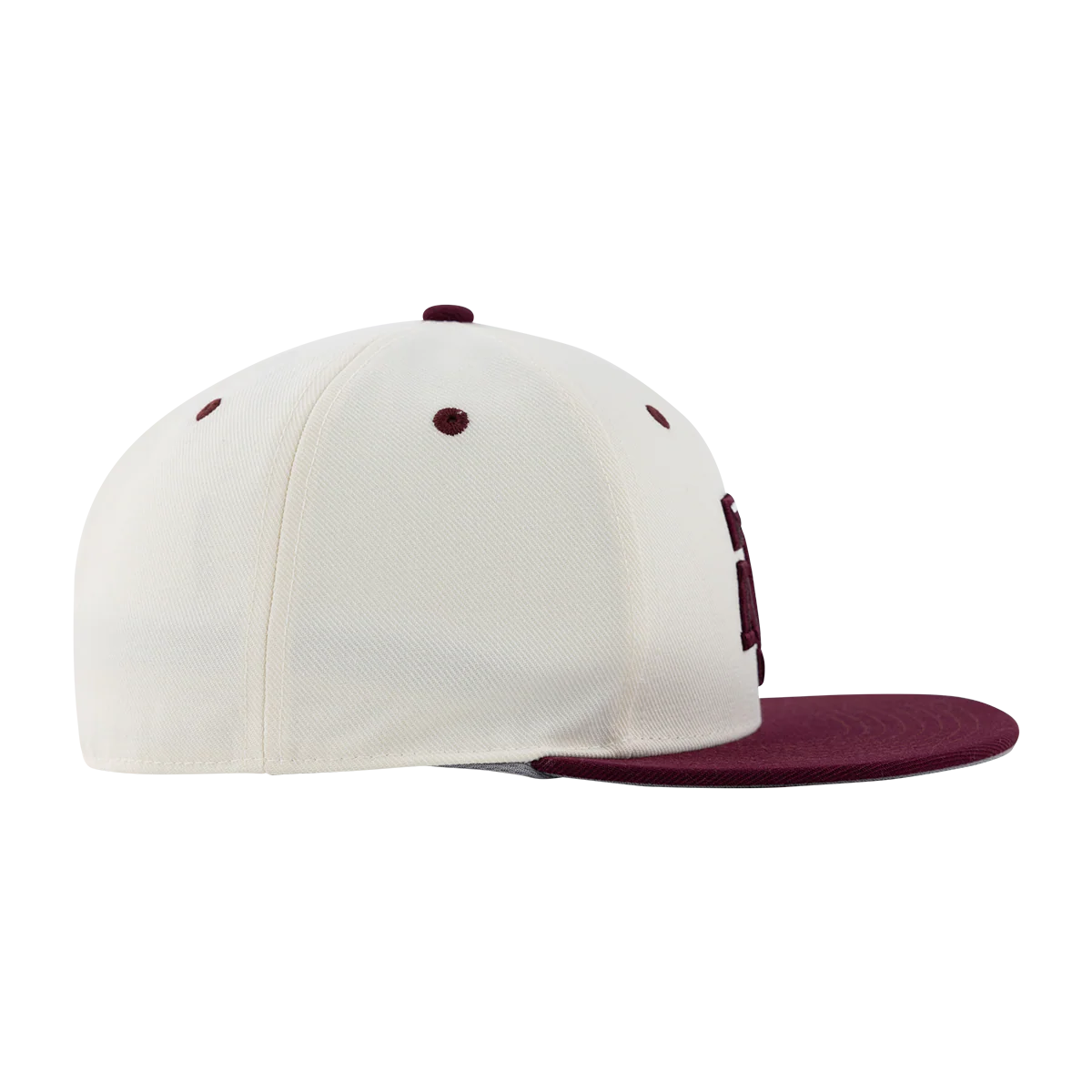 Texas A&M Adidas White Fitted On-Field Baseball Cap - Image 4