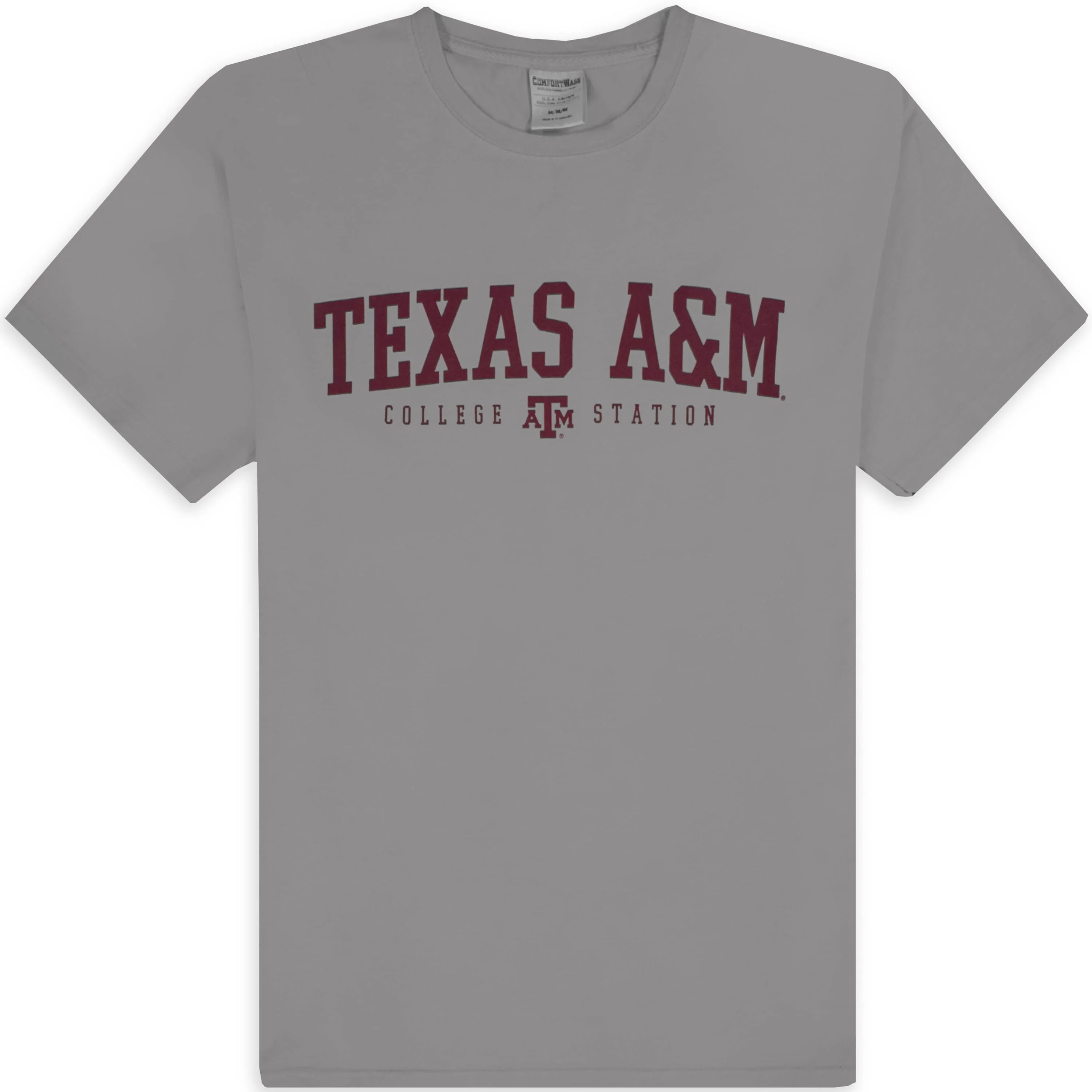 Texas A&M Aggie Basic Block Comfort Wash T-Shirt - Image 2