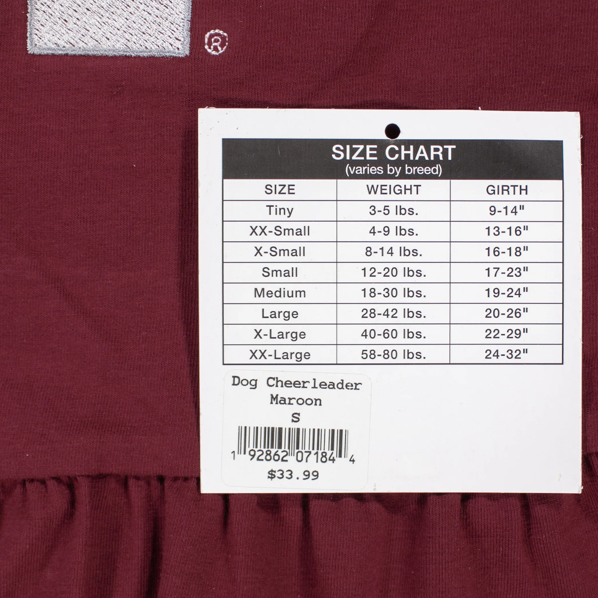 Texas A&M Aggie Dog Cheerleader Dress - Image 6