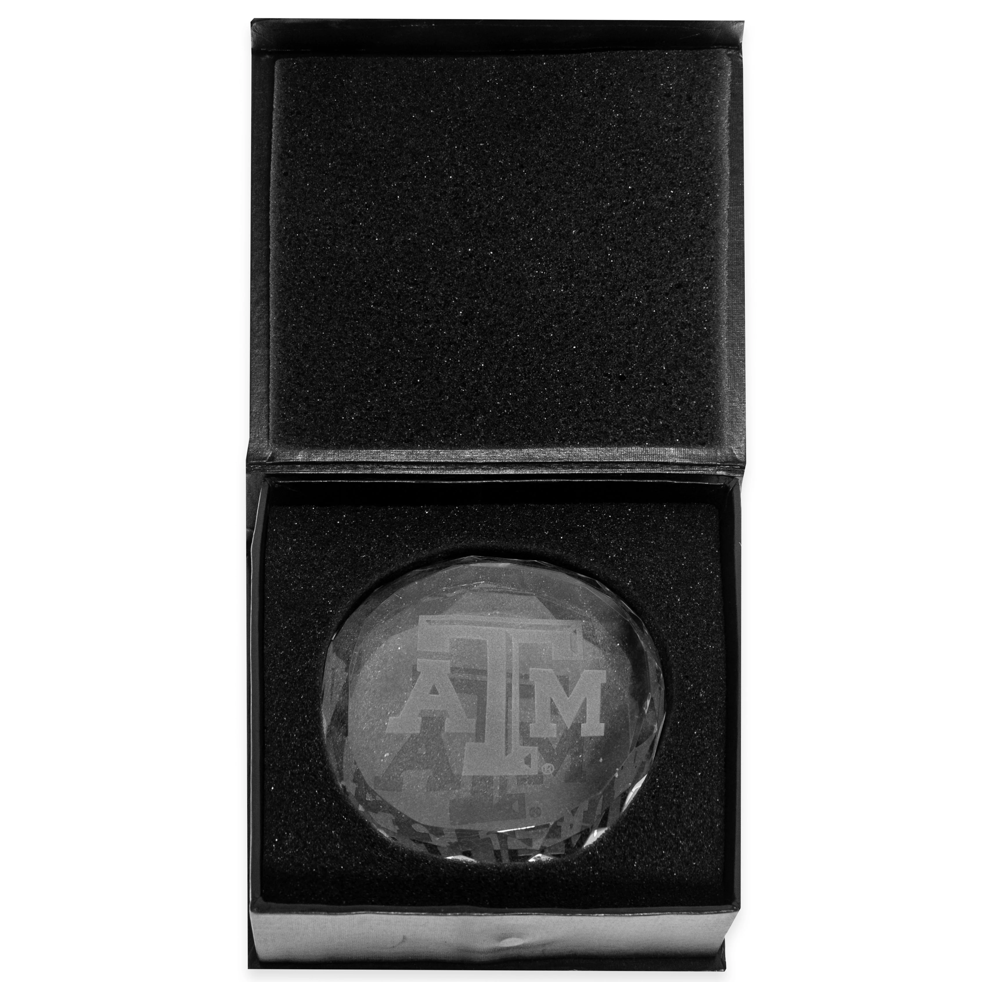 Texas A&M Faceted Paperweight - Image 2