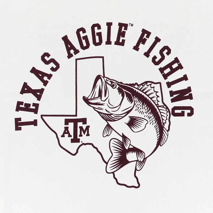 Texas A&M Aggie Fishing T-Shirt - Image 2