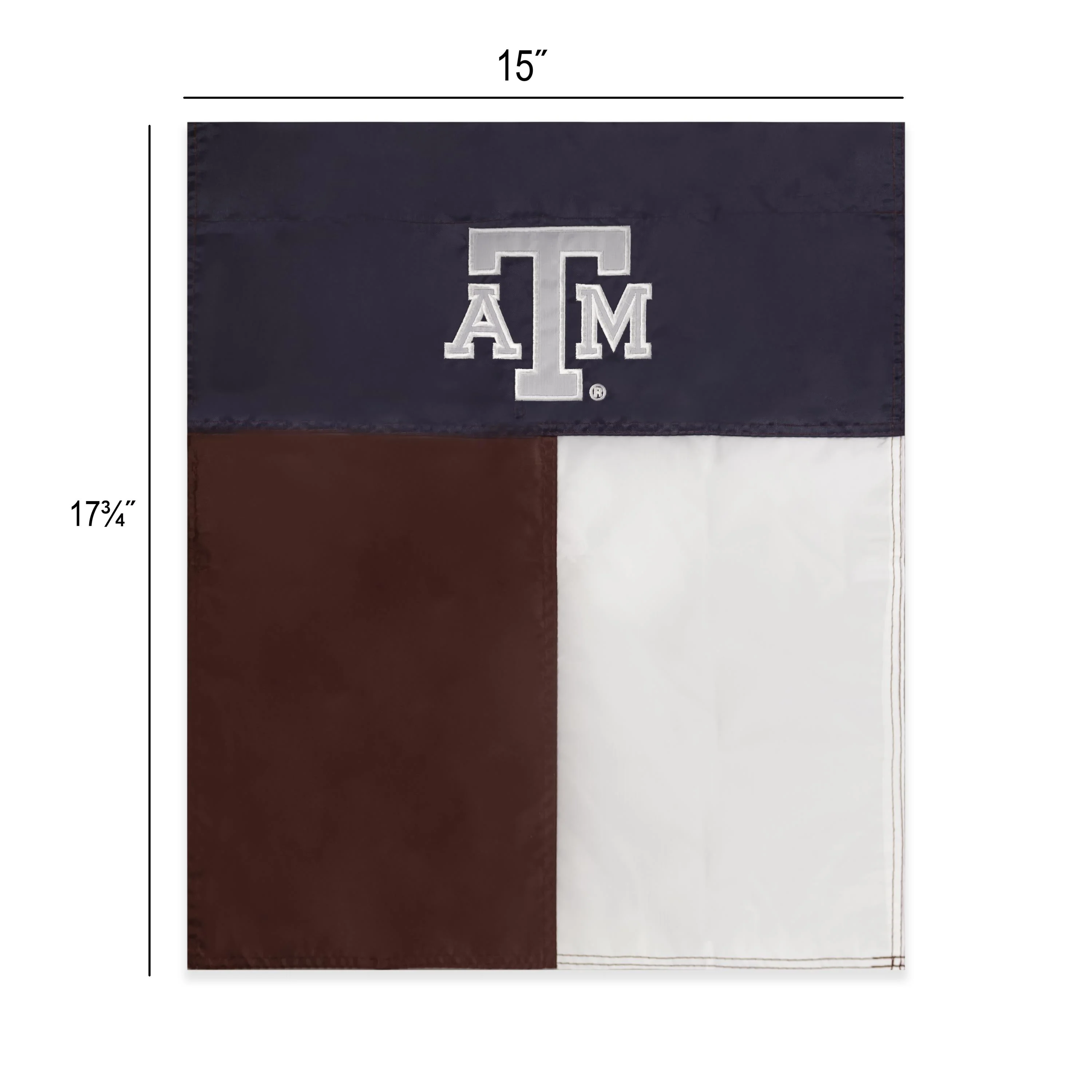 Texas A&M Aggie Texas Garden Double Sided Flag 15" x 18" - Image 2