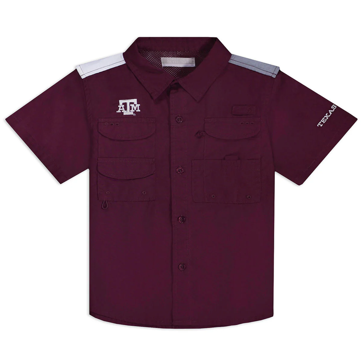 Texas A&M Toddler Flag Fishing Shirt - Image 2