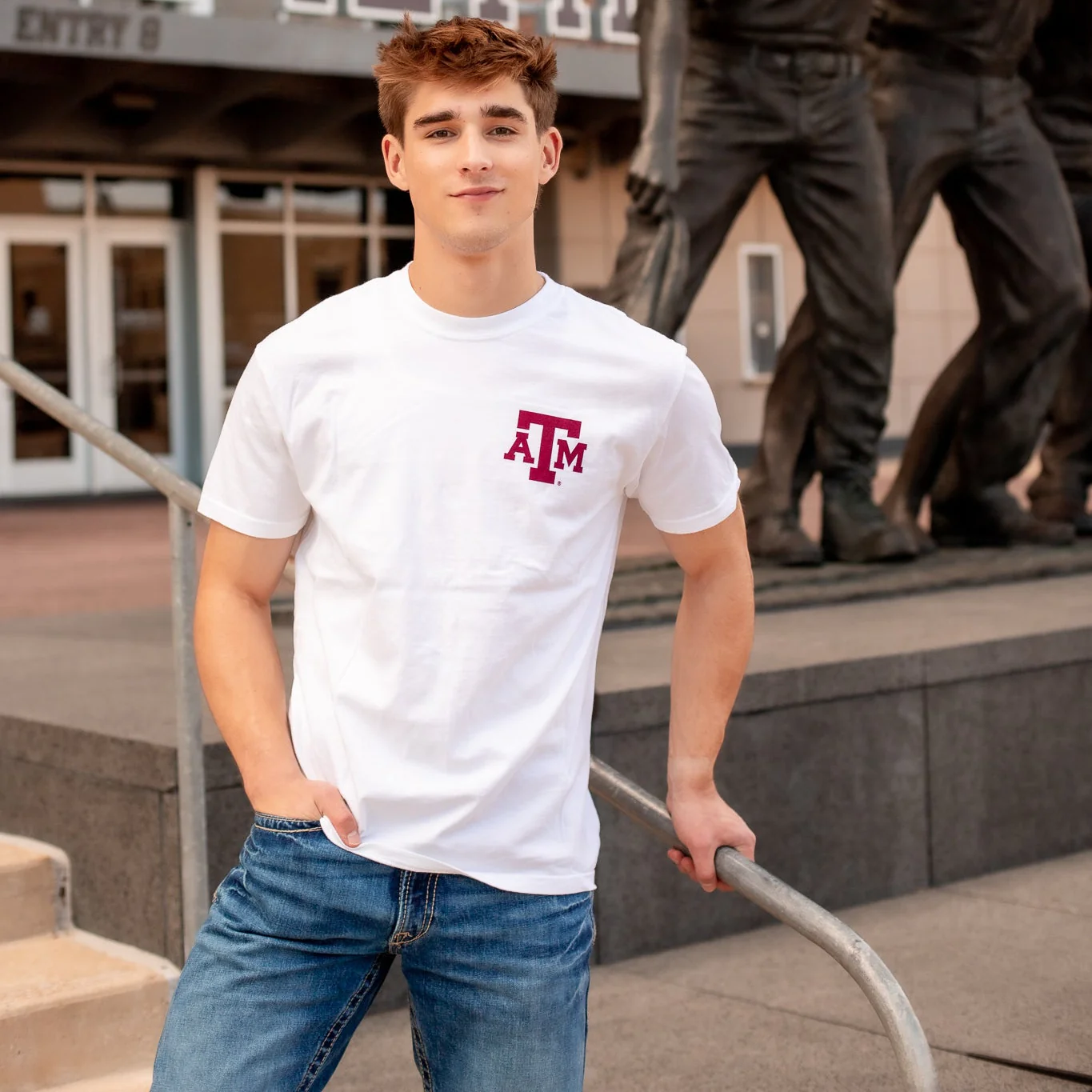 Texas A&M Aggie Traditions Through the Years T-Shirt - Image 2