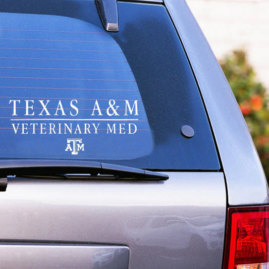 Texas A&M Aggie Veterinary Med Decal - Image 2