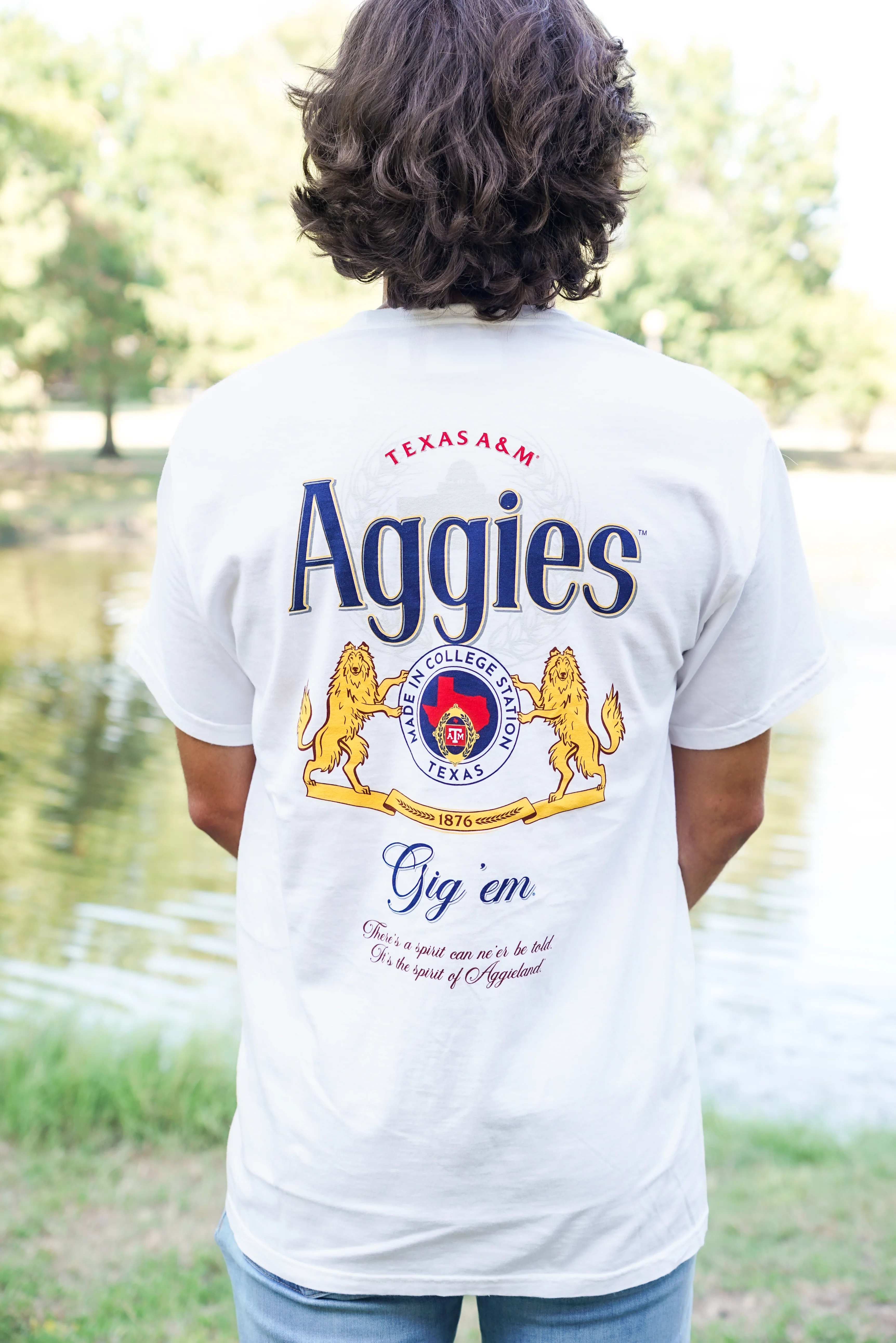 Texas A&M Aggies Brewed for Fighting Spirit T-Shirt - Image 2