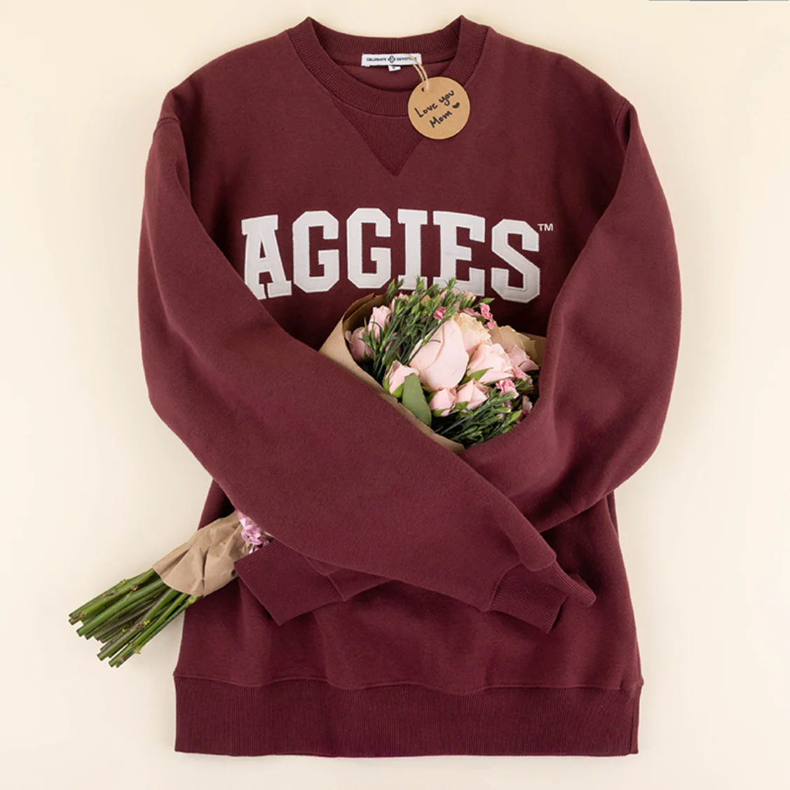 Texas A&M Aggies Collegiate Outfitters Stitched Sweatshirt - Image 2
