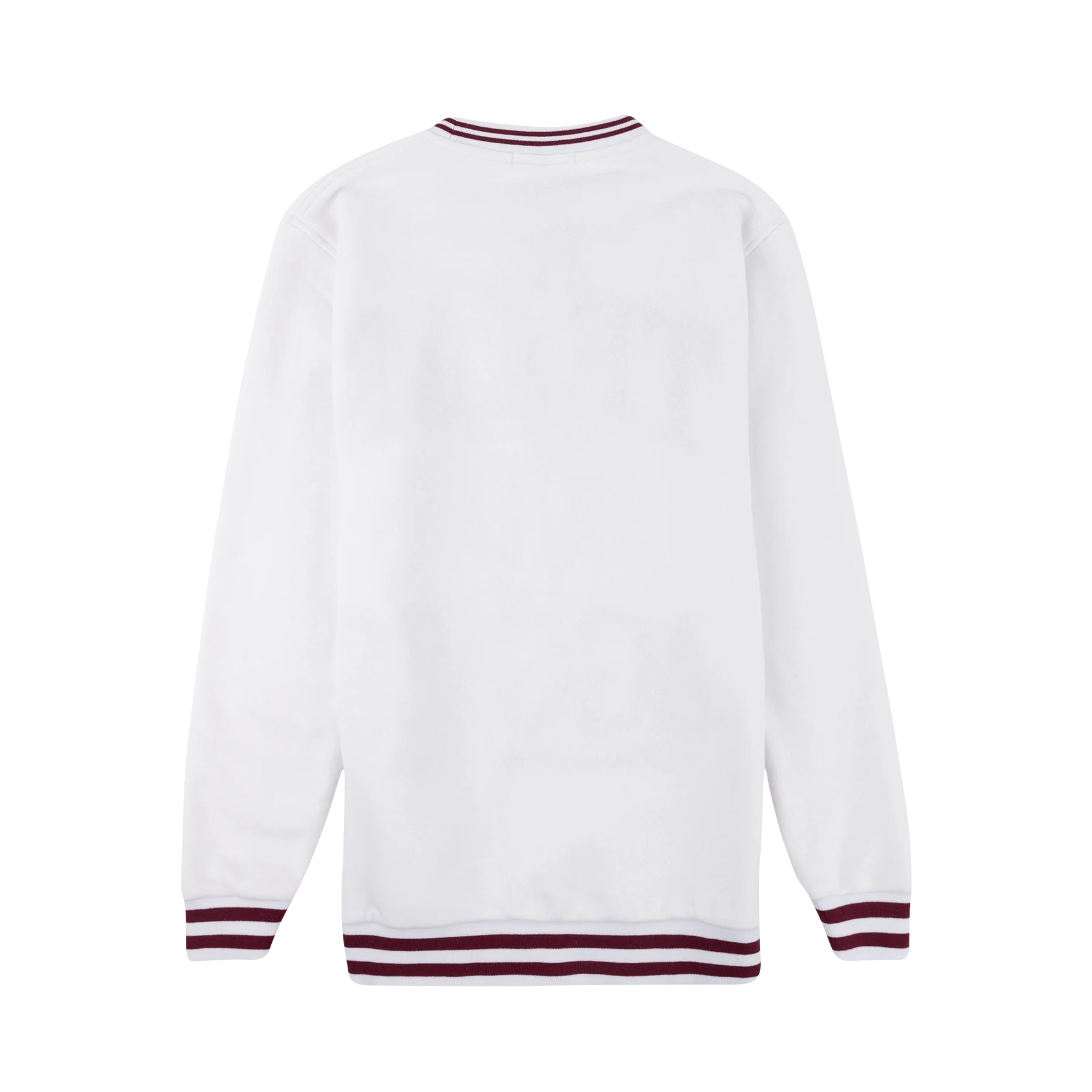 Texas A&M Aggies Collegiate Outfitters Striped Ribbed Crew - Image 3