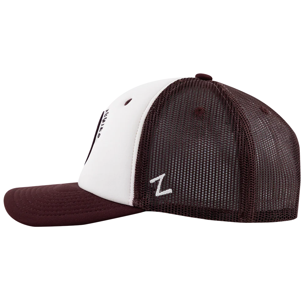 Texas A&M Aggies Fan Focus Foam Circle Panel Mesh Hat - Image 4