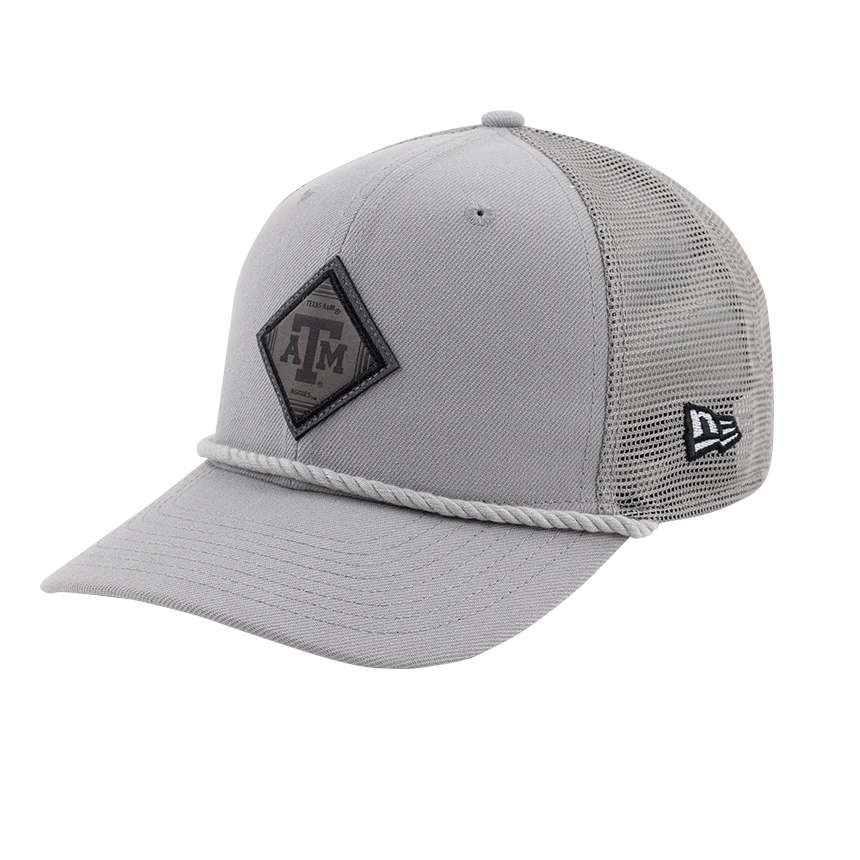 Texas A&M Aggies Leather Logo Rope Hat