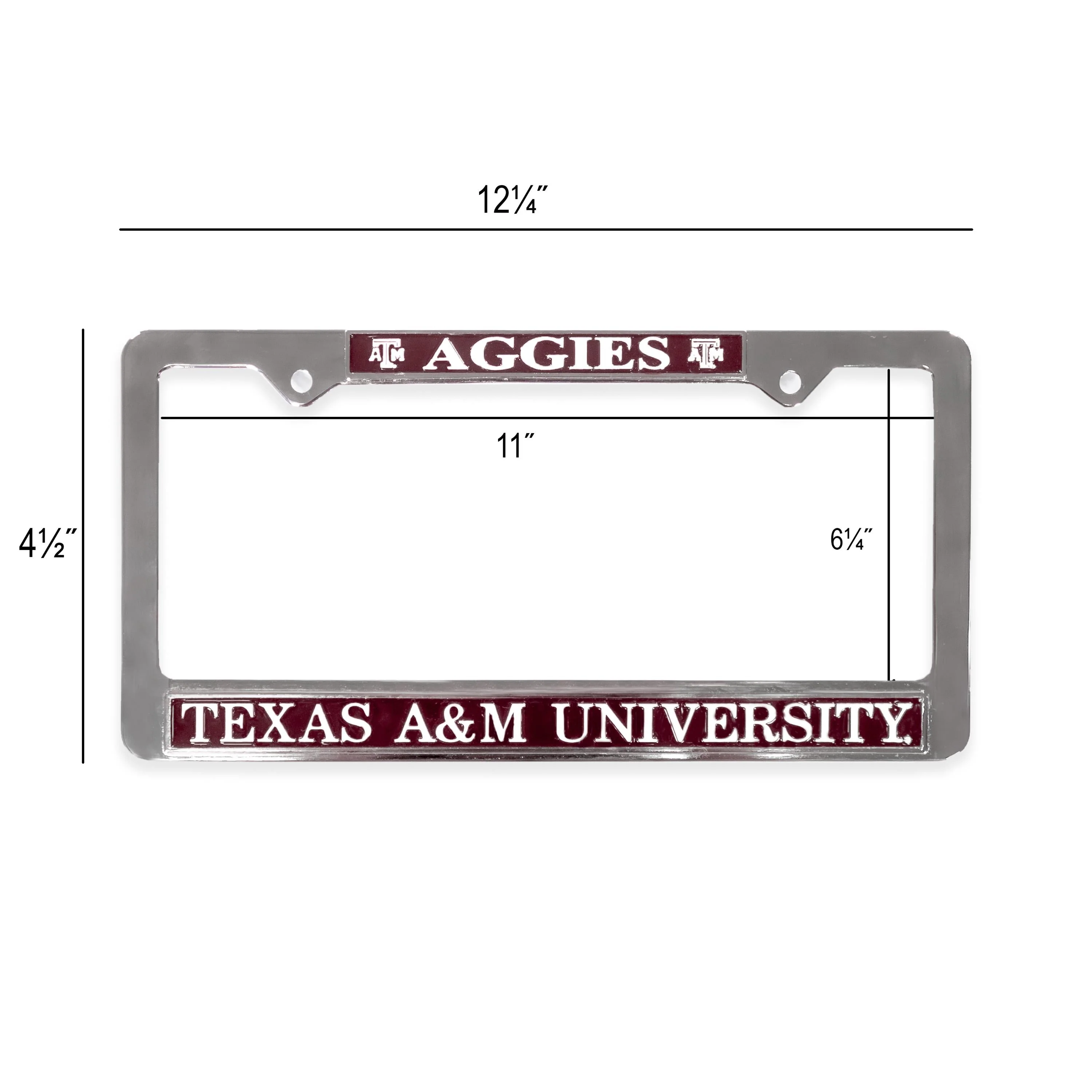 Texas A&M Aggies License Plate Frame - Image 2