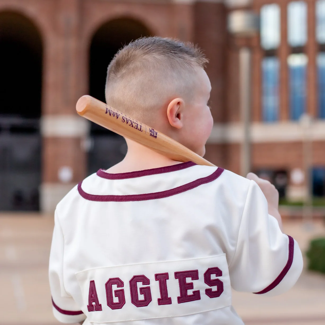 Texas A&M Maroon Mini Bat - Image 2