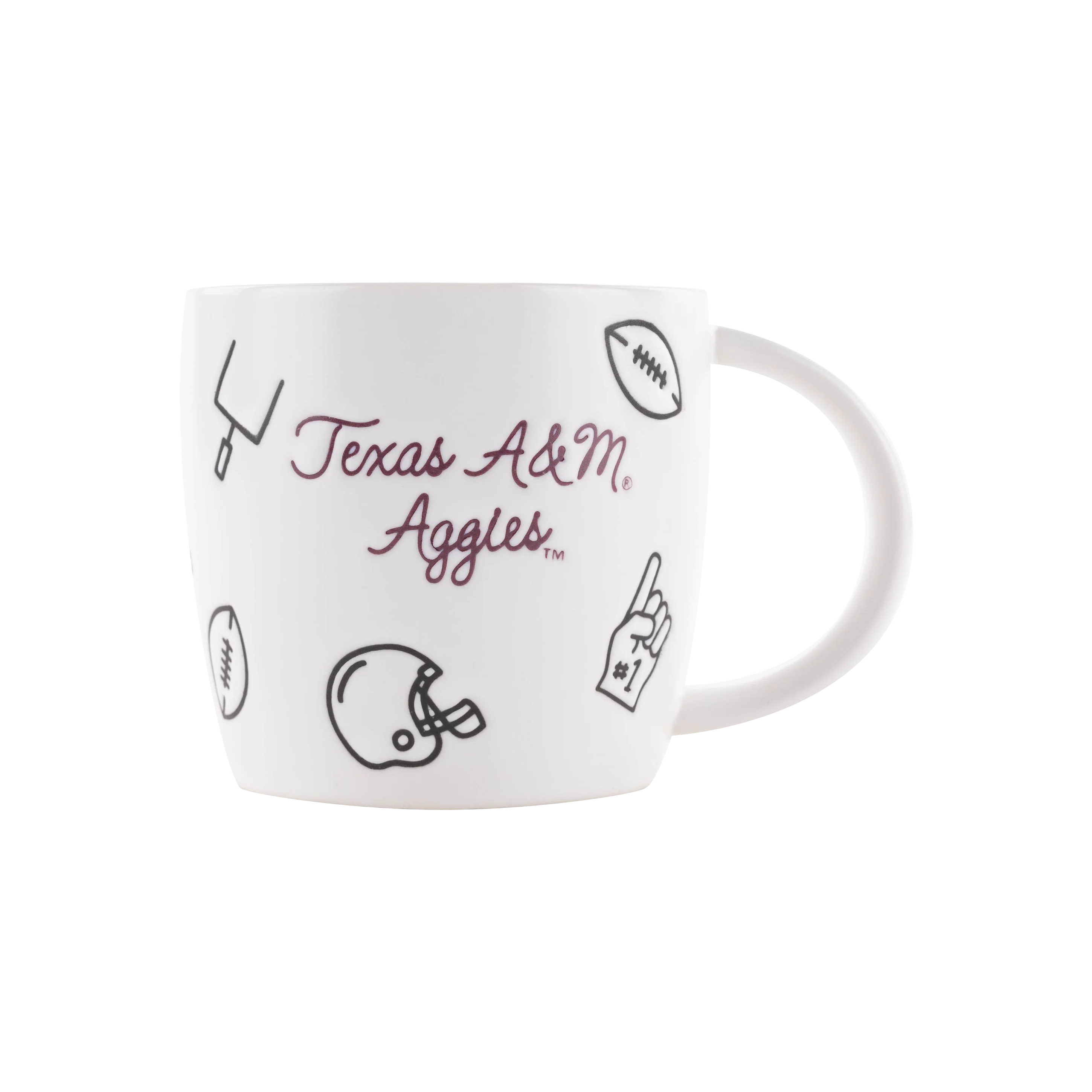 Texas A&M Aggies Playmaker Mug 18oz - Image 2