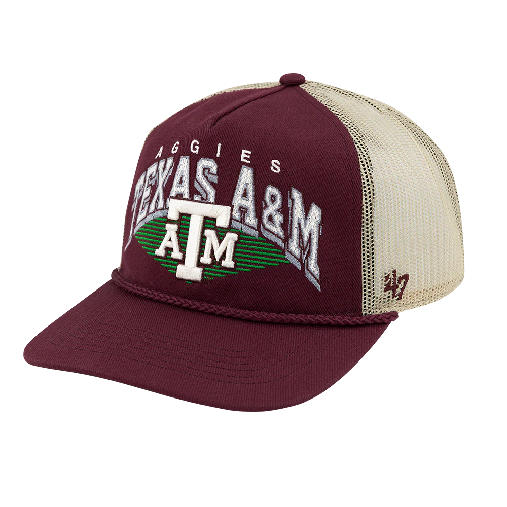 Texas A&M '47 Brand Pomona Mesh Rope Hitch Hat