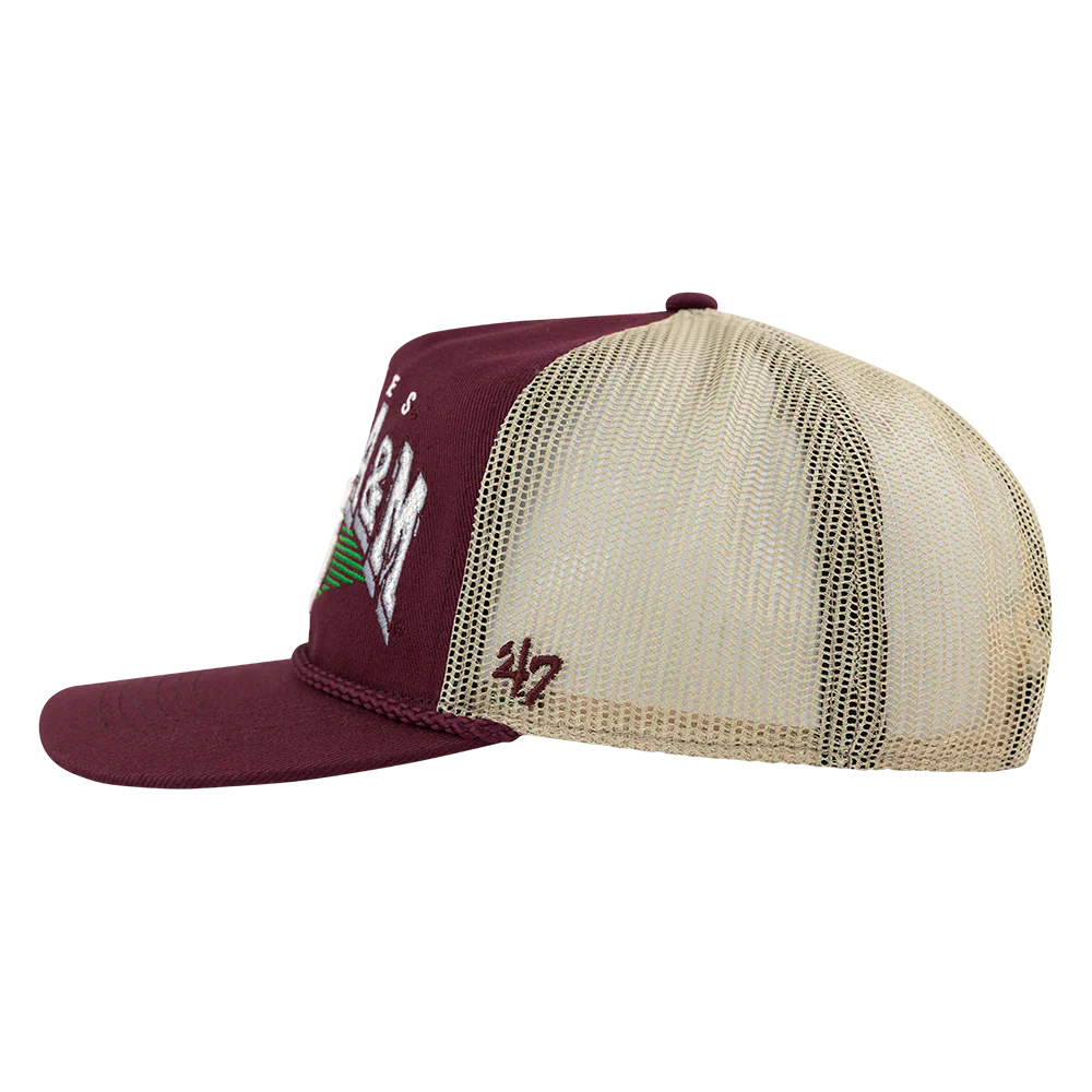 Texas A&M '47 Brand Pomona Mesh Rope Hitch Hat - Image 3