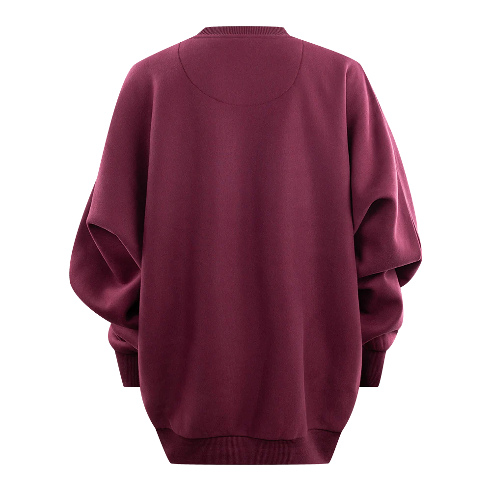 Texas A&M Aggies Pressbox Maroon Flannigan Sweatshirt - Image 2