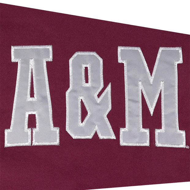 Texas A&M Aggies Pressbox Maroon Flannigan Sweatshirt - Image 4