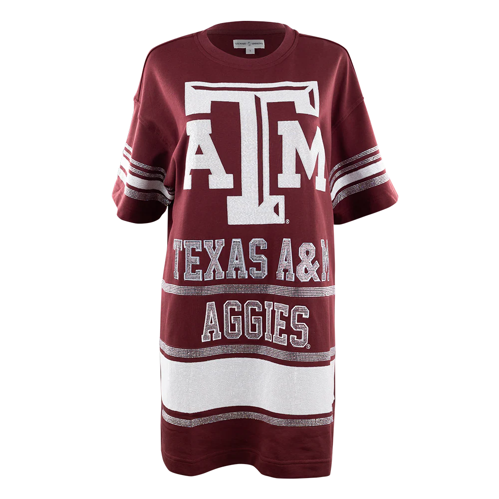 Texas A&M Aggies Sideline T-Shirt Dress
