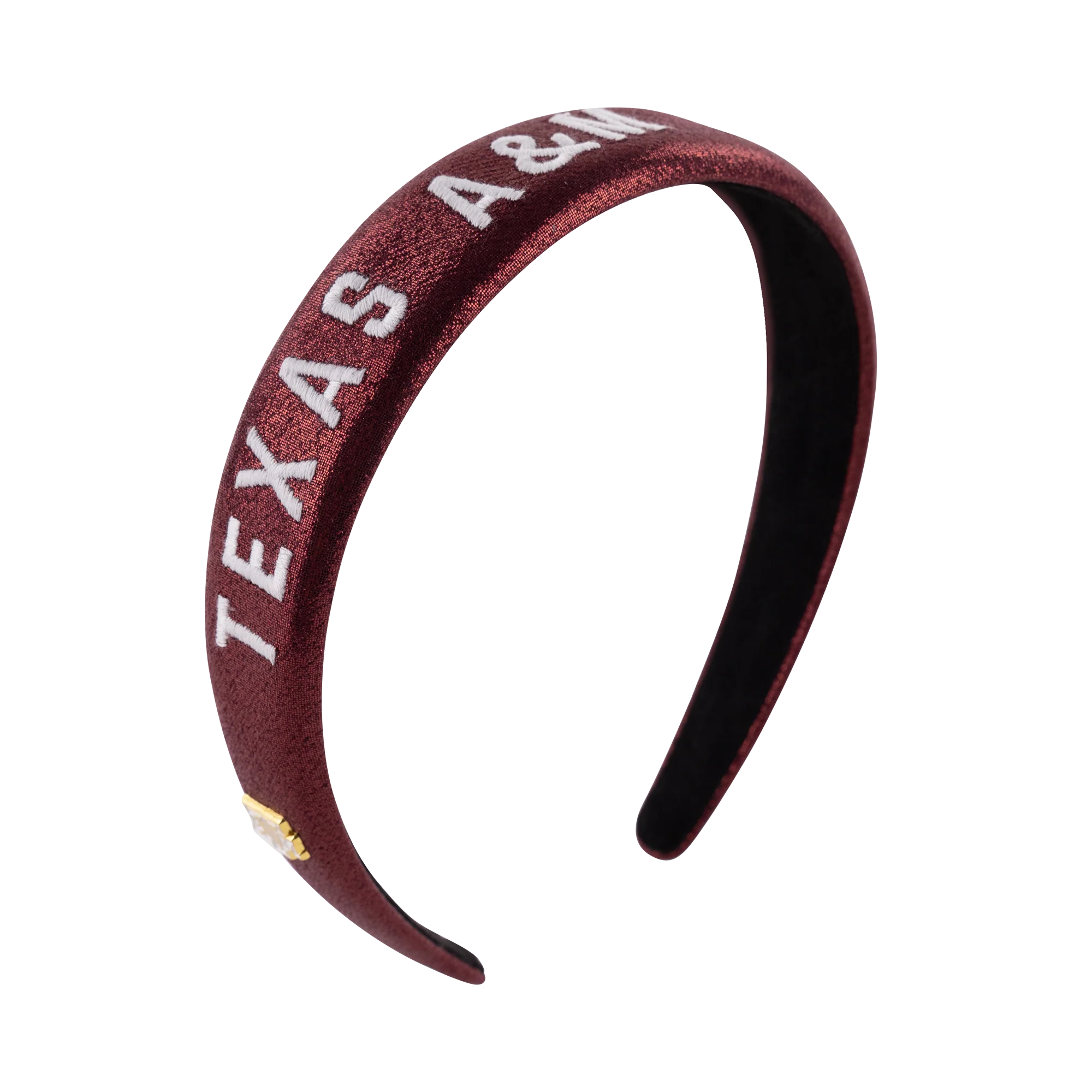 Texas A&M Aggies Thin Embroidered Headband