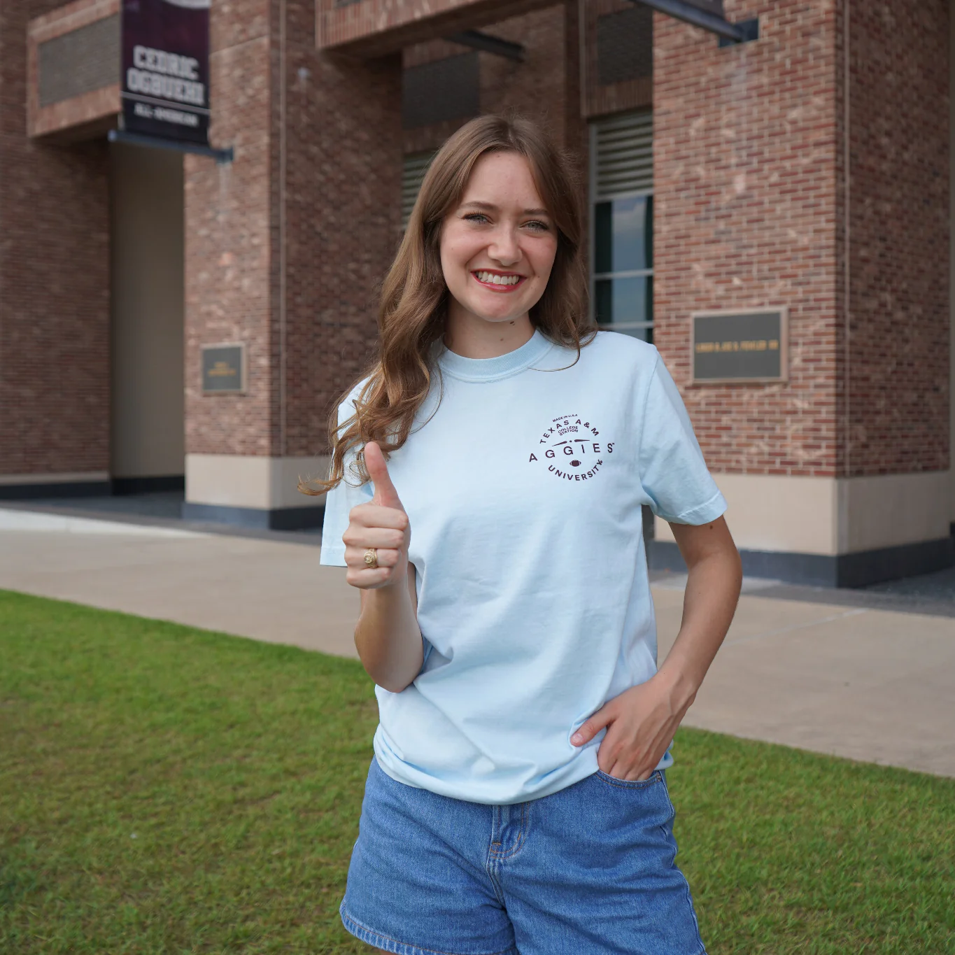 Texas A&M Aggies University Football T-Shirt - Image 2