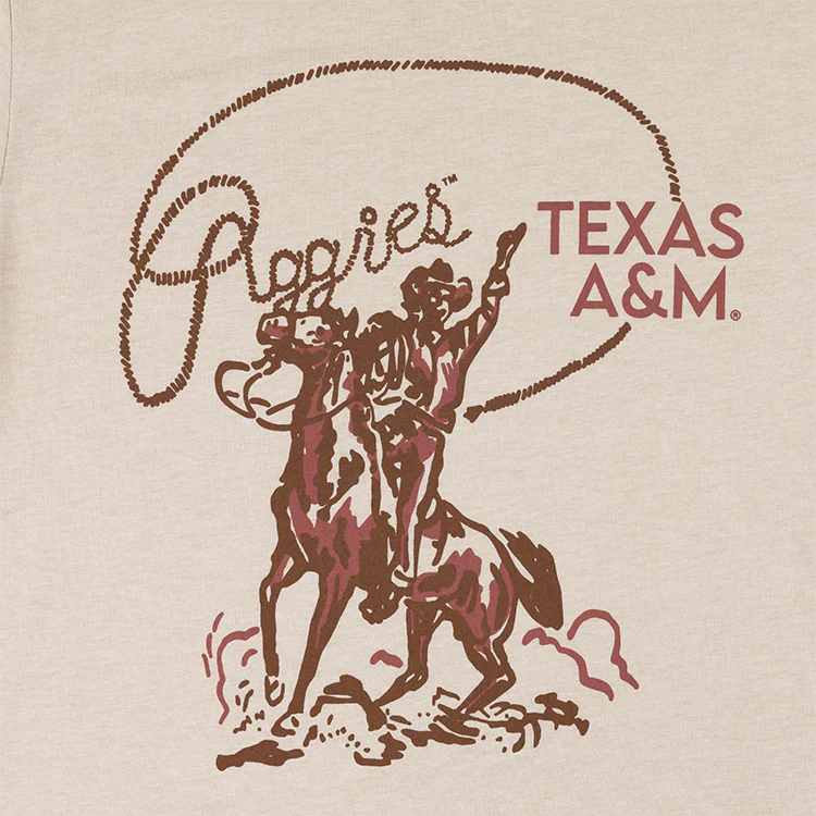 Texas A&M Aggies Western Cowboy T-Shirt - Image 3