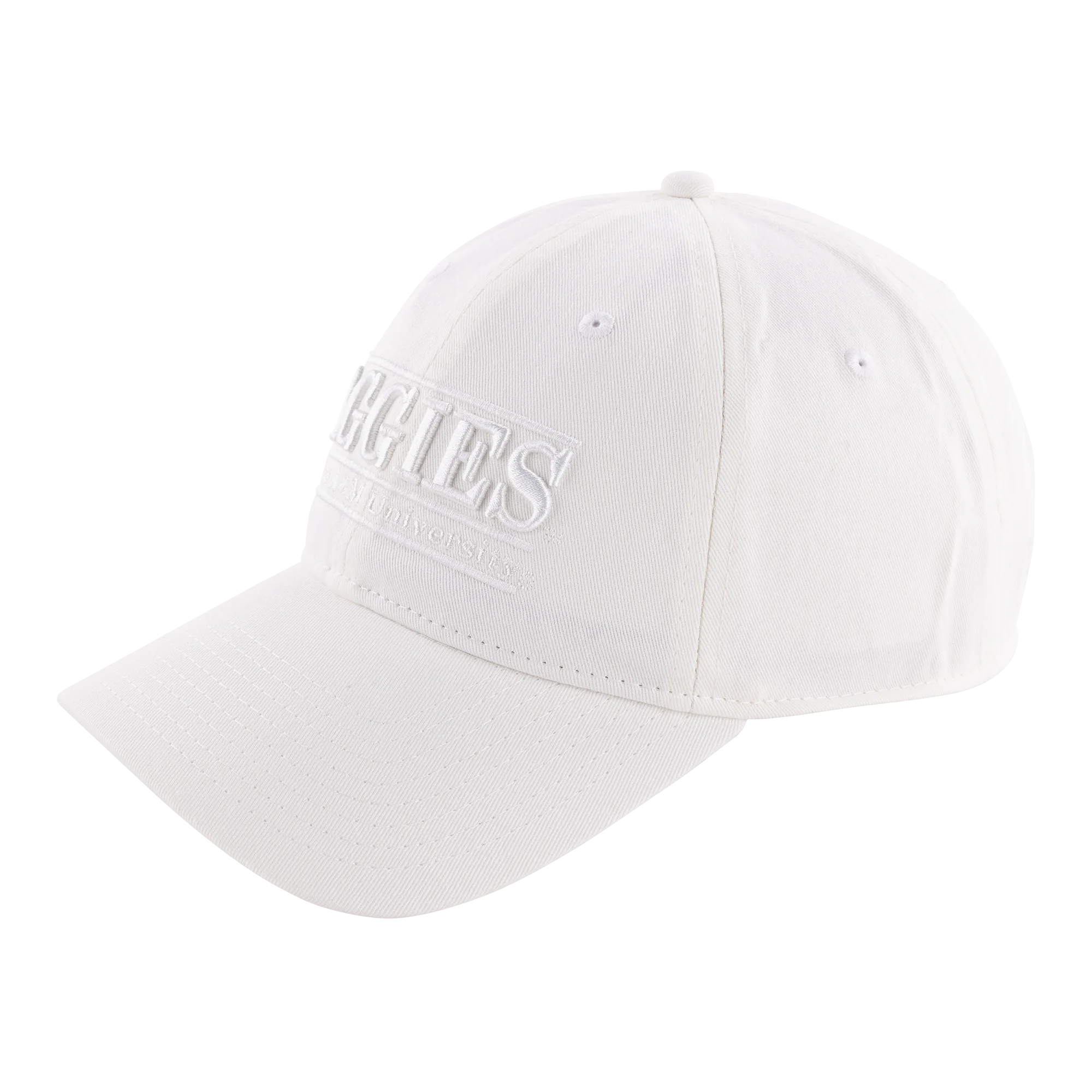 Texas A&M Aggies White Bar Twill Cap - Image 2