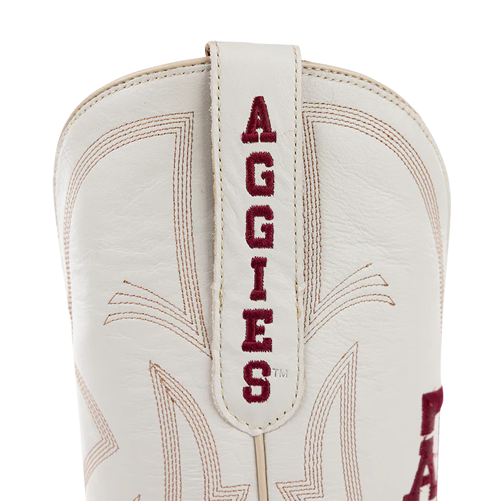 Texas A&M Aggies Women's Ivory Tall Boots - Image 5