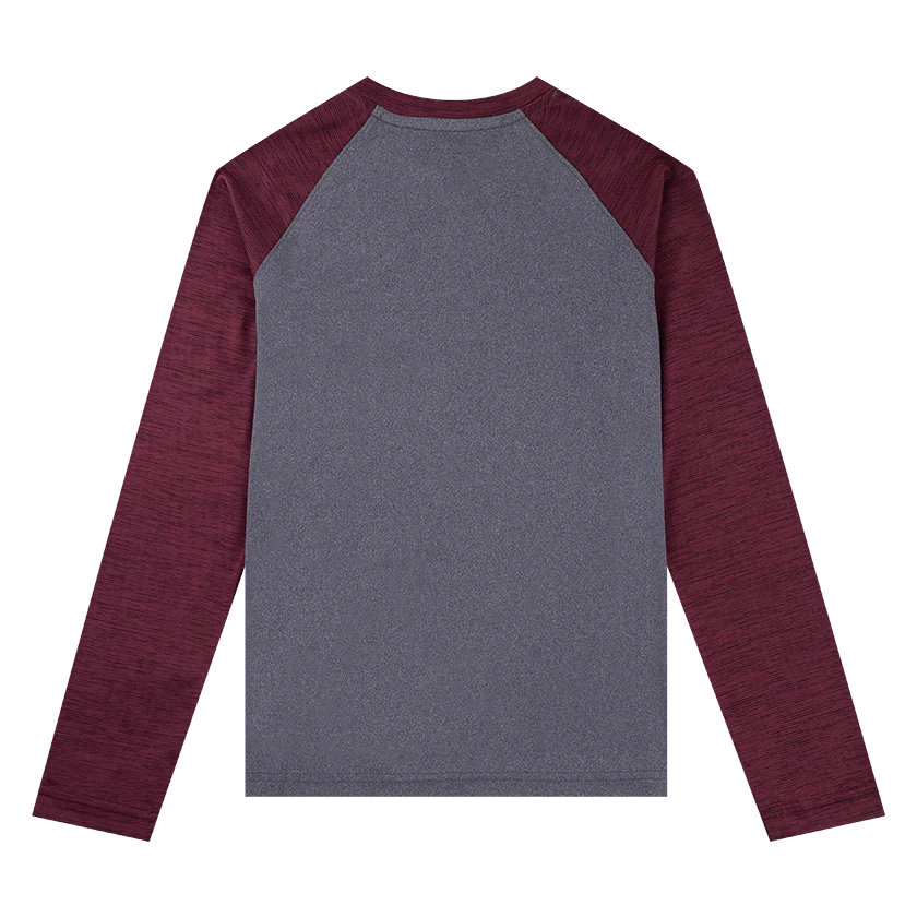 Texas A&M Aggies Youth Cumulus Long Sleeve Raglan Tee - Image 3