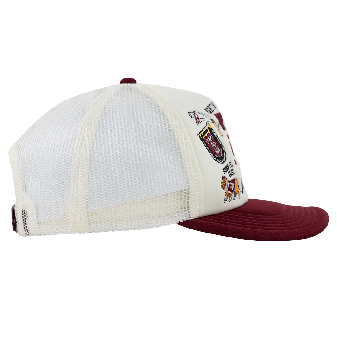 Texas A&M All Over Football Patch Hat - Image 2