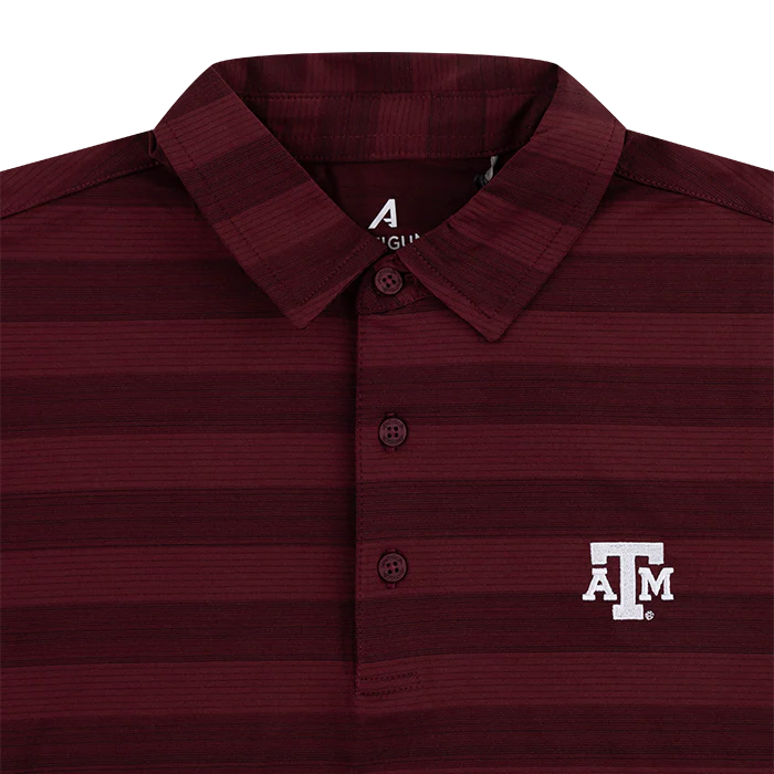 Texas A&M Antigua Tunnel Polo - Maroon - Image 3