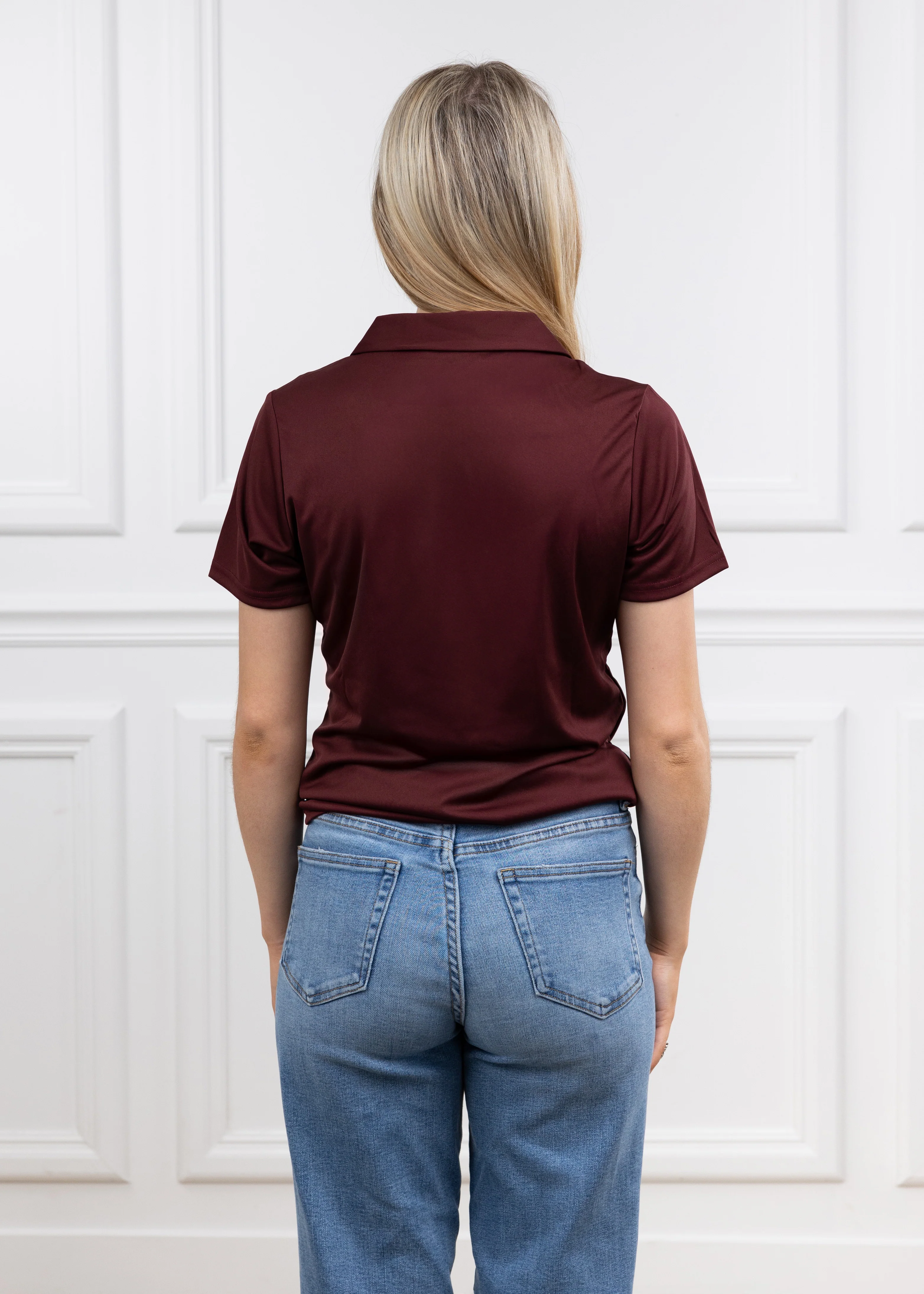 Texas A&M Antigua Womens Tribute Polo - Image 5