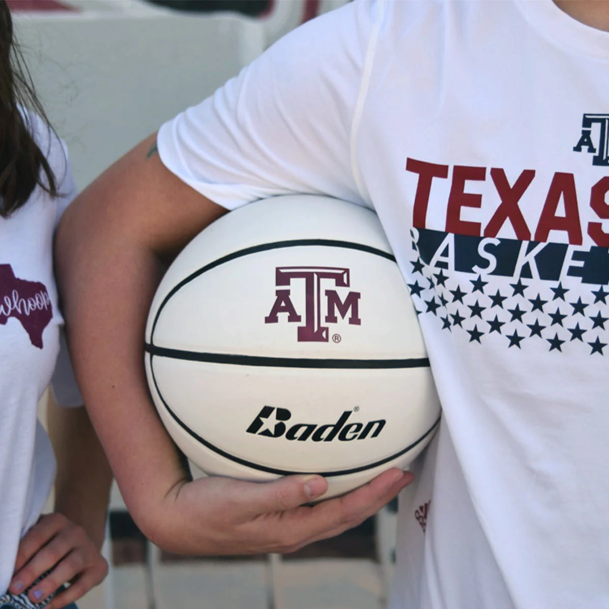 Texas A&M Baden Custom Autograph Basketball - Image 2